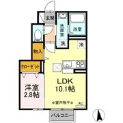 Dーroom東中央の間取り画像