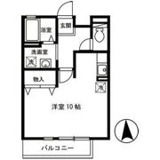シンパティーア Bの間取り画像