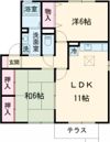 アビテ明日花 B棟の間取り画像