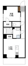 シティパル大分駅南の間取り画像