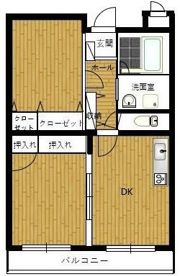 パステル西の台の間取り画像