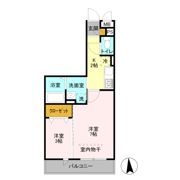 ベルレージュ エムの間取り画像