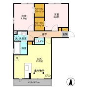 グリーンリーブス港南台 Ⅱの間取り画像