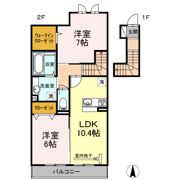 サニーフラットの間取り画像