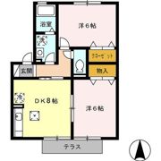 デルニエⅡ Bの間取り画像