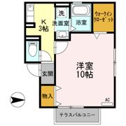 フラッツボナールの間取り画像