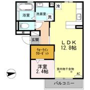 豊田パライソ若宮の間取り画像