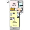 ボナール A棟の間取り画像