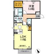 アルページュゆたかの間取り画像