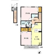 ローズコートエスティの間取り画像