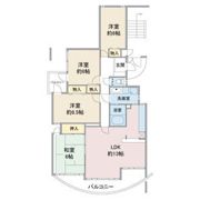 ヴァンヴェール平和ヶ丘の間取り画像