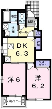 シン．シン．ハウスCの間取り画像