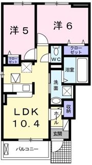 フェリア赤穂の間取り画像
