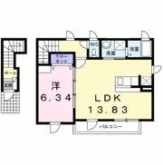 ヴィラ チェリーブロッサムの間取り画像