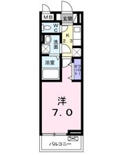 フェリチータ成田の間取り画像