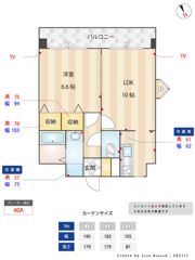 リヴァージュ香椎東の間取り画像