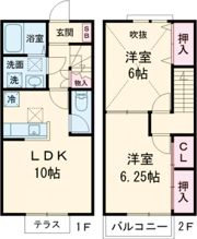 lapis Aの間取り画像