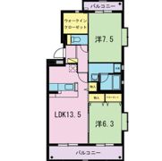 ベルジュの間取り画像