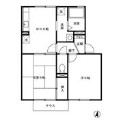 セジュール北園の間取り画像