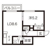 コムズ発寒の間取り画像