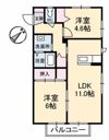 シャーメゾン長府黒門の間取り画像