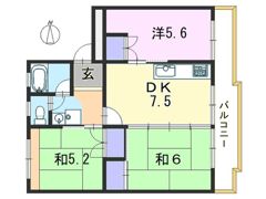 成幸ハイツの間取り画像