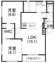Daijuゆうの間取り画像