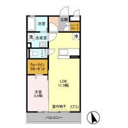 シュエット ププレの間取り画像