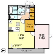 カーサ マロンの間取り画像