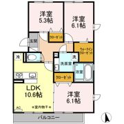グランドアヴェニューの間取り画像