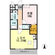 ソレイユBの間取り画像