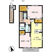 グランドソレーユ Bの間取り画像