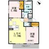 栖2の間取り画像