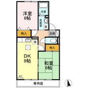 第3関ニューバリヤの間取り画像