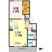 アンベル新山口の間取り画像