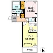 エスポワール合川 B棟の間取り画像