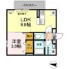 ポサーダ三萩野の間取り画像