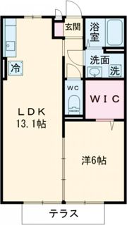 メゾンルーチェの間取り画像