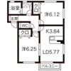 カンパーニュ 弐番館の間取り画像
