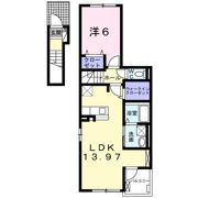 ラフレシール・ベルⅣの間取り画像