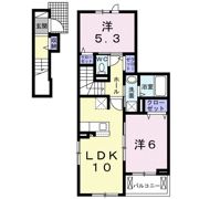 ラフレシール・ベルⅤの間取り画像