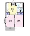 エルディム中西の間取り画像