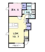MO－V Aの間取り画像