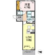 Dーroom木町通の間取り画像