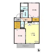 エクセレントの間取り画像
