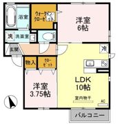 リバレイン Ⅰの間取り画像