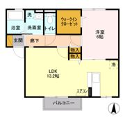 セジュール河原口の間取り画像