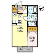 メゾン松葉 Bの間取り画像