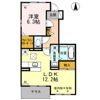 リュ クレール B棟の間取り画像