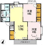 サニーコート谷田の間取り画像